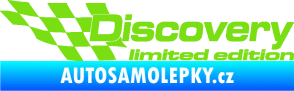 Samolepka Discovery limited edition levá zelená kawasaki