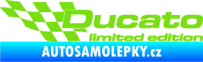 Samolepka Ducato limited edition levá zelená kawasaki