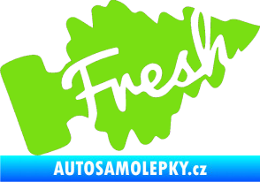 Samolepka Fresh 001 zelená kawasaki