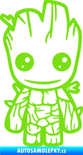 Samolepka Groot 002 pravá baby zelená kawasaki