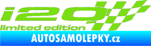 Samolepka i20 limited edition pravá zelená kawasaki
