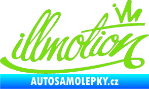 Samolepka Illmotion zelená kawasaki