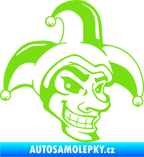 Samolepka Joker 001 pravá zelená kawasaki