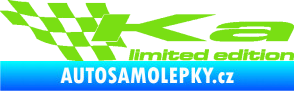 Samolepka Ka limited edition levá zelená kawasaki