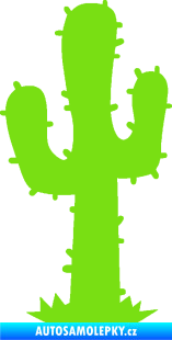 Samolepka Kaktus 001 levá zelená kawasaki