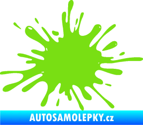 Samolepka Kaňka 002 levá zelená kawasaki