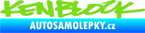 Samolepka Kenblock zelená kawasaki