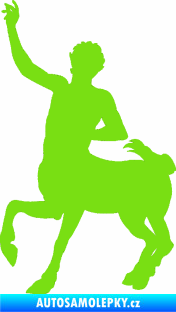 Samolepka Kentaur 001 levá zelená kawasaki