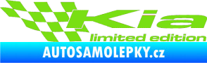 Samolepka Kia limited edition levá zelená kawasaki