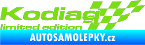 Samolepka Kodiaq limited edition pravá zelená kawasaki