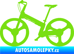 Samolepka Kolo 002 levá zelená kawasaki