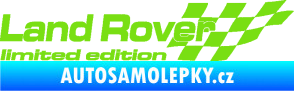 Samolepka Land Rover limited edition pravá zelená kawasaki