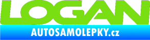 Samolepka Logan zelená kawasaki