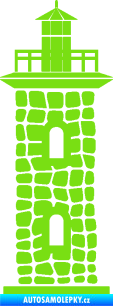 Samolepka Maják 001 zelená kawasaki