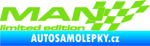 Samolepka MAN limited edition pravá zelená kawasaki