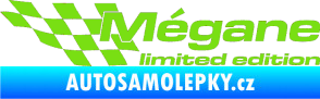 Samolepka Mégane limited edition levá zelená kawasaki