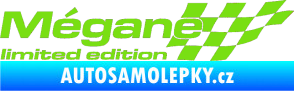 Samolepka Mégane limited edition pravá zelená kawasaki