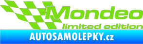 Samolepka Mondeo limited edition levá zelená kawasaki