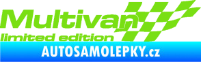 Samolepka Multivan limited edition pravá zelená kawasaki