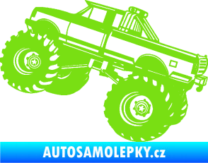 Samolepka Off Road 003 levá zelená kawasaki