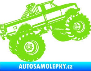 Samolepka Off Road 003 pravá zelená kawasaki