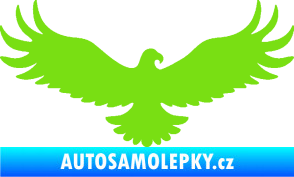 Samolepka Orel 006 pravá zelená kawasaki
