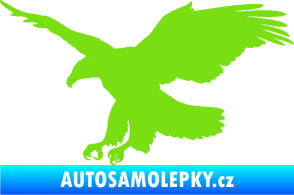 Samolepka Orel 013 levá zelená kawasaki
