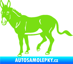 Samolepka Osel 003 levá zelená kawasaki