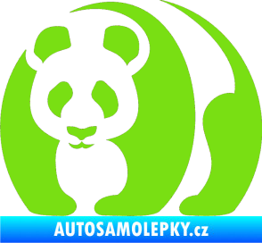 Samolepka Panda 001 levá zelená kawasaki