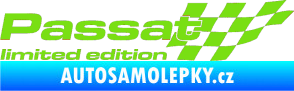 Samolepka Passat limited edition pravá zelená kawasaki
