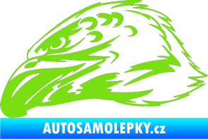 Samolepka Predators 015 levá zelená kawasaki