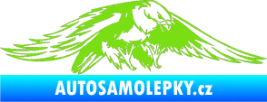 Samolepka Predators 074 pravá zelená kawasaki