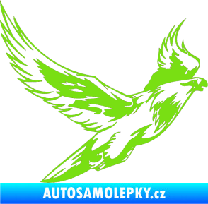 Samolepka Predators 088 pravá zelená kawasaki