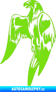 Samolepka Predators 096 levá zelená kawasaki