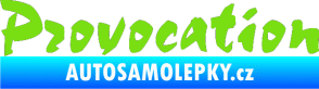 Samolepka Provocation zelená kawasaki
