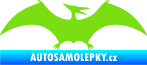 Samolepka Pterodactylus 001 pravá zelená kawasaki