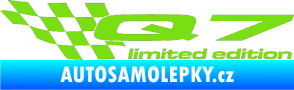 Samolepka Q7 limited edition levá zelená kawasaki