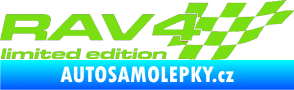 Samolepka RAV4 limited edition pravá zelená kawasaki