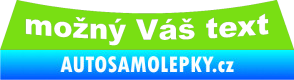 Samolepka Renault Megane - zadní zelená kawasaki