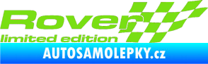 Samolepka Rover limited edition pravá zelená kawasaki