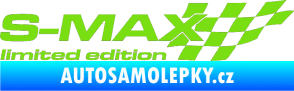 Samolepka S-MAX limited edition pravá zelená kawasaki