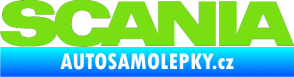 Samolepka Scania zelená kawasaki