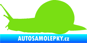 Samolepka Šnek 001 levá zelená kawasaki