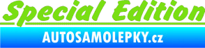 Samolepka Special edition 002 zelená kawasaki