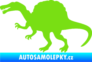 Samolepka Spinosaurus 001 levá zelená kawasaki