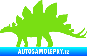 Samolepka Stegosaurus 001 levá zelená kawasaki
