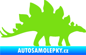 Samolepka Stegosaurus 001 pravá zelená kawasaki