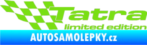 Samolepka Tatra limited edition levá zelená kawasaki
