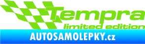 Samolepka Tempra limited edition levá zelená kawasaki