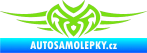 Samolepka Tetování 013 zelená kawasaki